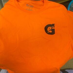 Champion x Gatorade Men's Orange T-Shirt